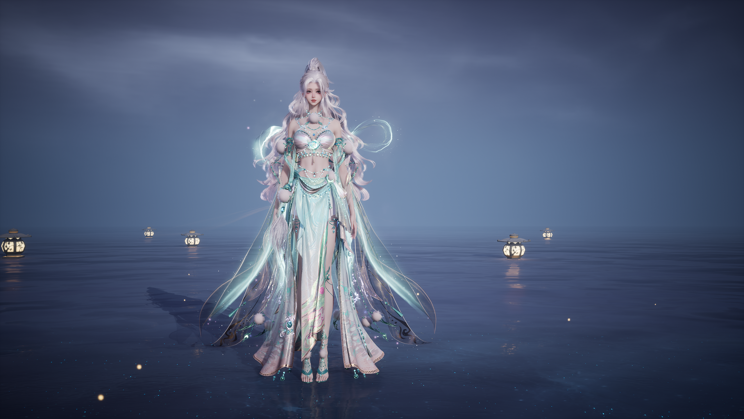 《诛仙世界》一梦瑶台成女染色分享