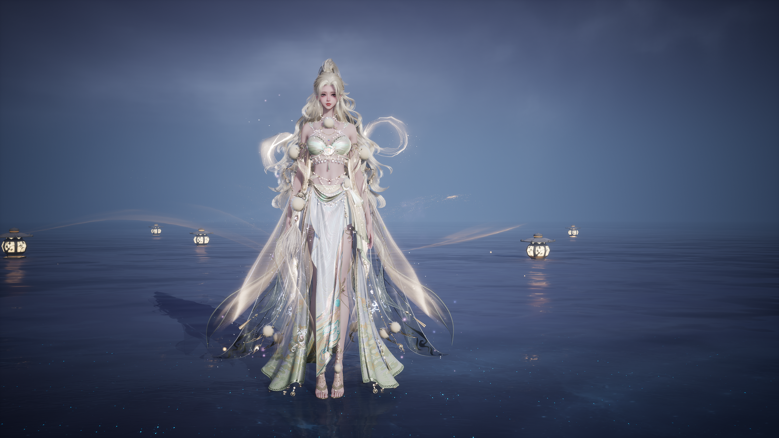 《诛仙世界》一梦瑶台成女染色分享