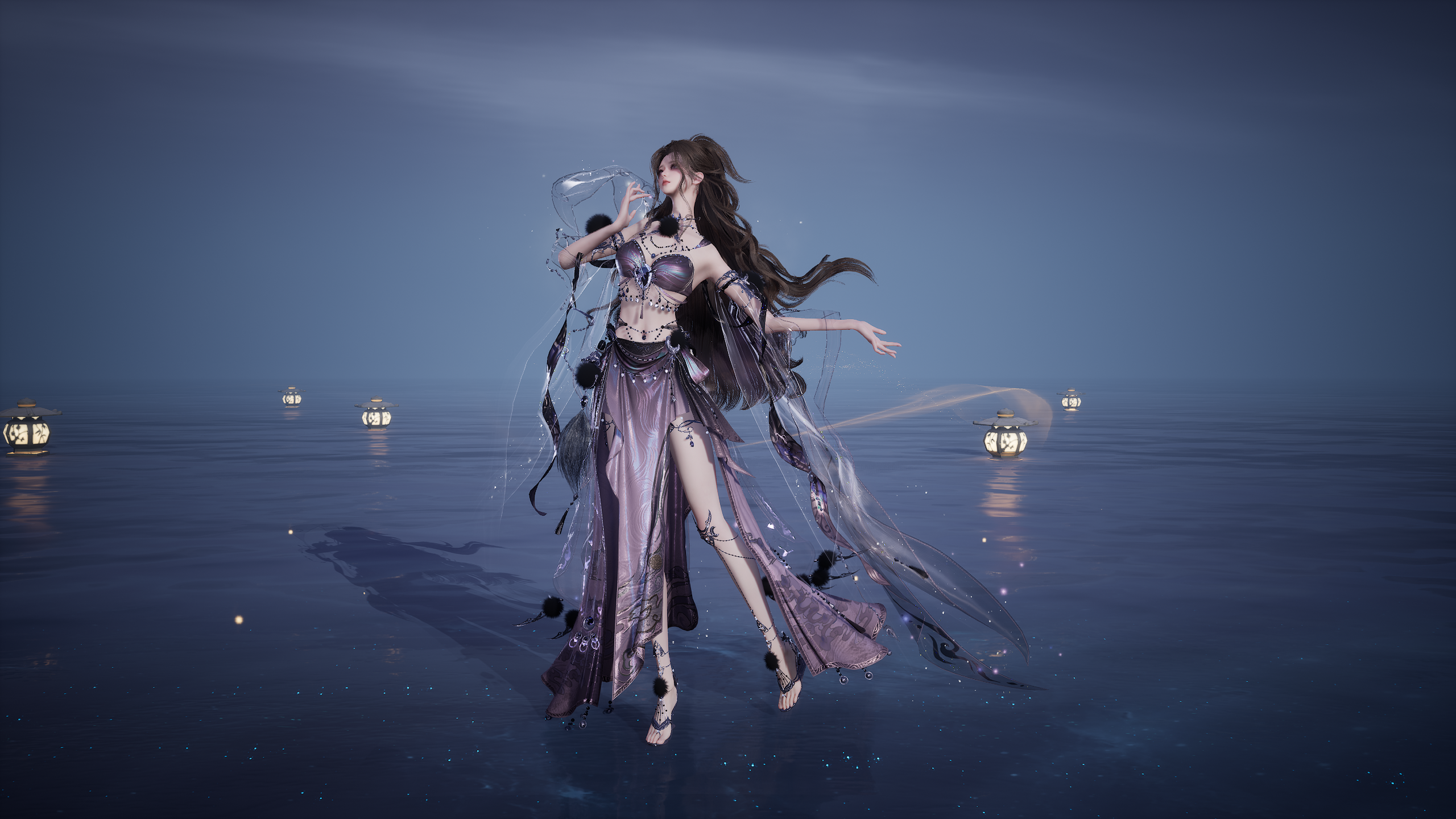 《诛仙世界》一梦瑶台成女染色分享